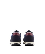 ARMANI EXCHANGE DROP MICROSUEDE Sneakers with contrasting logo deep navy+estate blue+pomenegr - Men&rsquo;s shoes - 3