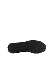 ARMANI EXCHANGE DROP MICROSUEDE Sneakers with contrasting logo deep navy+gray+chimera - Men&rsquo;s shoes - 5