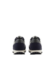 ARMANI EXCHANGE DROP MICROSUEDE Sneakers with contrasting logo deep navy+gray+chimera - Men&rsquo;s shoes - 3