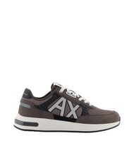 ARMANI EXCHANGE DUSSELDORF Sneakers Man dark gull gray+driftwood+black - Men&rsquo;s shoes - 2