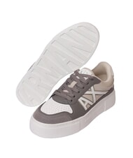 ARMANI EXCHANGE AX LOGO Platform sneakers brown bass + sand - Women&rsquo;s shoes - 5