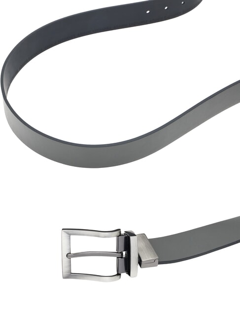 A|X Leather belt deep navy/dark gull gray - Belts