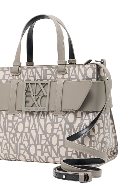 LOGO ALL OVER Hand bag with shoulder strap sound sand / brown bass - Women&rsquo;s Bags