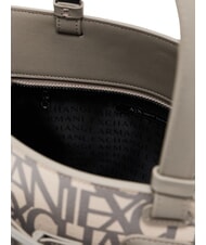 ARMANI EXCHANGE LOGO ALL OVER Hand bag with shoulder strap sound sand / brown bass - Women&rsquo;s Bags - 4