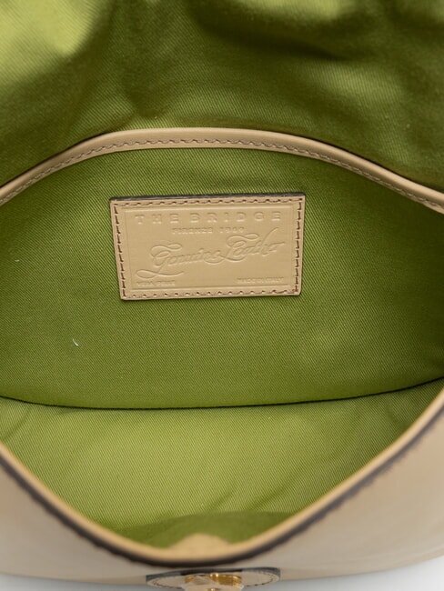 ISADORA Leather shoulder bag with flap butter abb. gold - Women&rsquo;s Bags