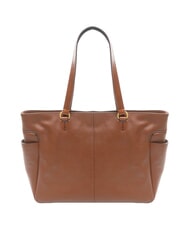 THE BRIDGE LETIZIA Leather Shopping Bag BROWN - Women&rsquo;s Bags - 4