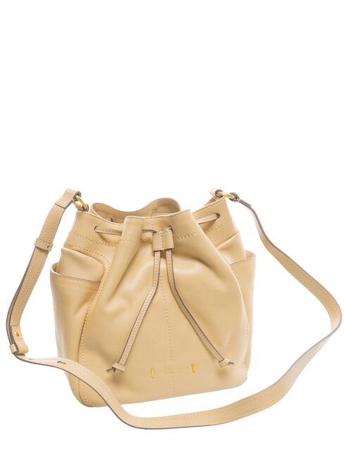 LETIZIA Leather bucket bag butter abb. gold - Women&rsquo;s Bags