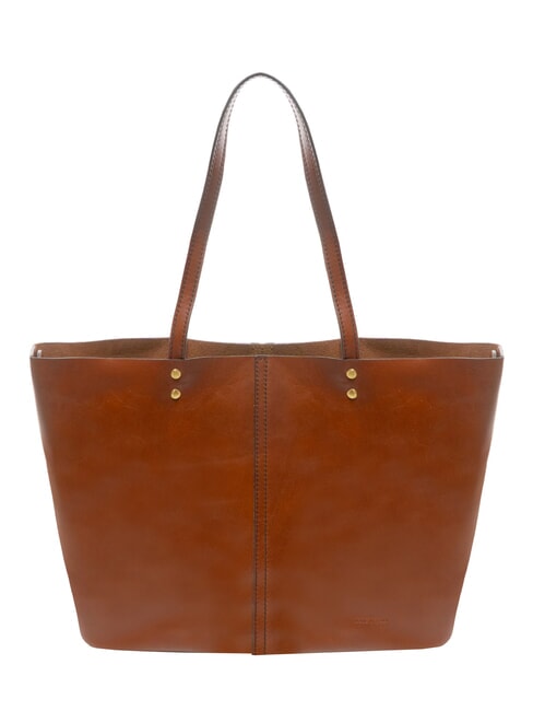 LISA Leather Shopping Bag BROWN - Women&rsquo;s Bags