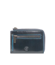 PIQUADRO BLUE SQUARE Leather key case blue - Key holders - 2