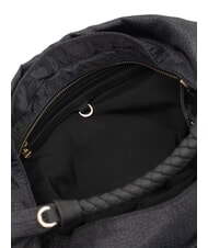 BORBONESE PLIE Hobo shoulder bag dark black - Women&rsquo;s Bags - 4