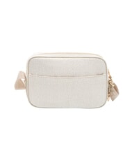 BORBONESE CAMERA CASE SMALL ECO LINE  Shoulder bag white cotton - Women&rsquo;s Bags - 4