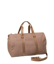 BORBONESE ECO LINE  Medium bag with shoulder strap Beiger sea - Duffle bags - 2