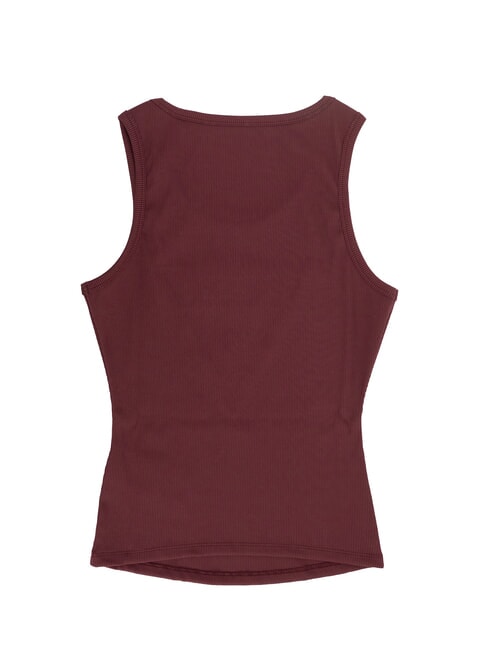 VIVIANA Tank top red black - T-shirt