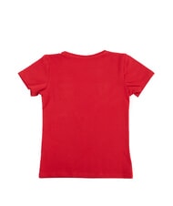 GUESS KIDS Cotton T-shirt with print and rhinestones - Child T-shirt