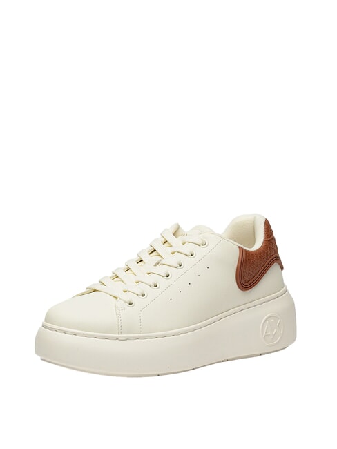 SUPER MINI-TUMBLED Sneakers off white + coconut shell - Women&rsquo;s shoes