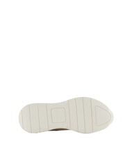 ARMANI EXCHANGE A|X Chain  Leather sneakers off white+off white - Women&rsquo;s shoes - 5