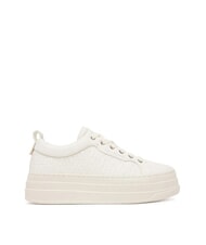 ARMANI EXCHANGE KURT MINI-TUMBLED  5cm wedge sneakers off-white - Women&rsquo;s shoes - 2