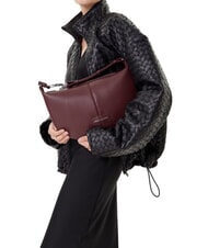 ARMANI EXCHANGE LIZ PEBBLE Large hobo shoulder bag groove - Women&rsquo;s Bags - 6