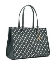 ARMANI EXCHANGE A|X LOGO ALL OVER Shoulder bag, with shoulder strap beat green / beat green - Women&rsquo;s Bags - 2