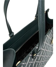 ARMANI EXCHANGE A|X LOGO ALL OVER Shoulder bag, with shoulder strap beat green / beat green - Women&rsquo;s Bags - 4