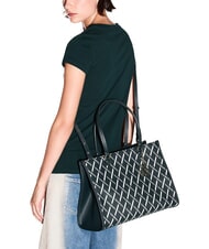 ARMANI EXCHANGE A|X LOGO ALL OVER Shoulder bag, with shoulder strap beat green / beat green - Women&rsquo;s Bags - 5