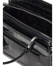 ARMANI EXCHANGE A|X CROCO Micro Handbag, with shoulder strap black - Women&rsquo;s Bags - 5
