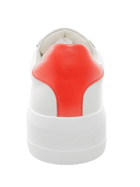 ECLIPSE 50 Leather sneakers white/red - Women&rsquo;s shoes