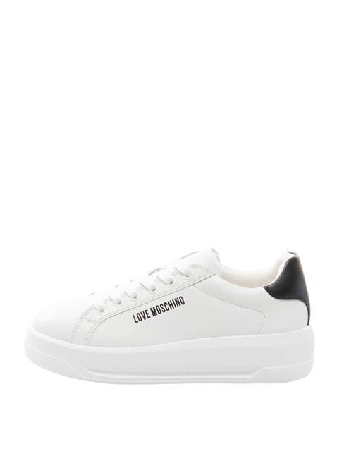 ECLIPSE 50 Leather sneakers White black - Women&rsquo;s shoes