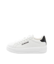 LOVE MOSCHINO ECLIPSE 50 Leather sneakers - Women&rsquo;s shoes
