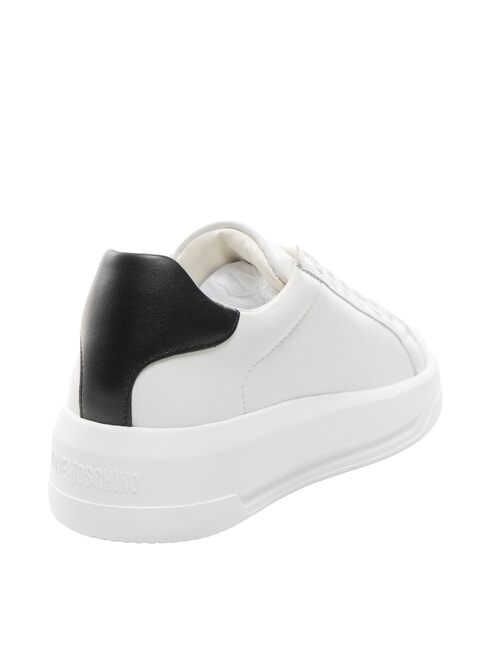 ECLIPSE 50 Leather sneakers White black - Women&rsquo;s shoes