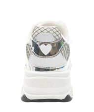 LOVE MOSCHINO STARDUST 60 Women's Sneakers silver/white/silver - Women&rsquo;s shoes - 3