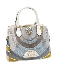 GATTINONI PLANETARIUM Medium handbag with shoulder strap moon/white - Women&rsquo;s Bags - 2