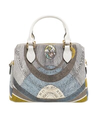 GATTINONI PLANETARIUM Medium handbag with shoulder strap moon/white - Women&rsquo;s Bags - 4