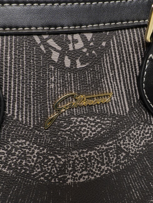 PLANETARIUM Large handbag monochrom lt grey/black - Women&rsquo;s Bags