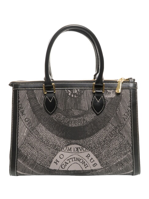 PLANETARIUM Large handbag monochrom lt grey/black - Women&rsquo;s Bags