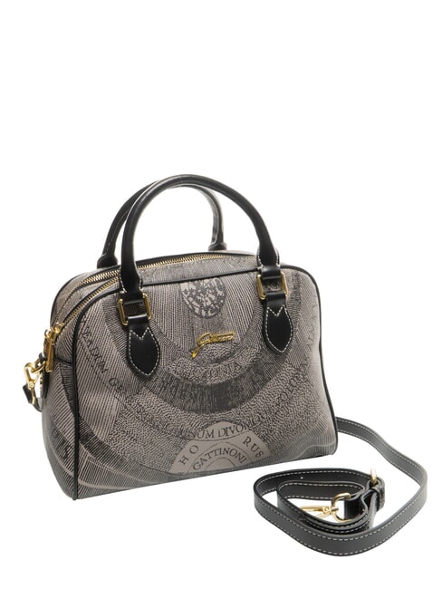 PLANETARIUM Medium dome bag with shoulder strap monochrom lt grey/black - Women&rsquo;s Bags