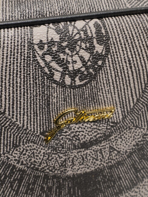 PLANETARIUM Medium dome bag with shoulder strap monochrom lt grey/black - Women&rsquo;s Bags