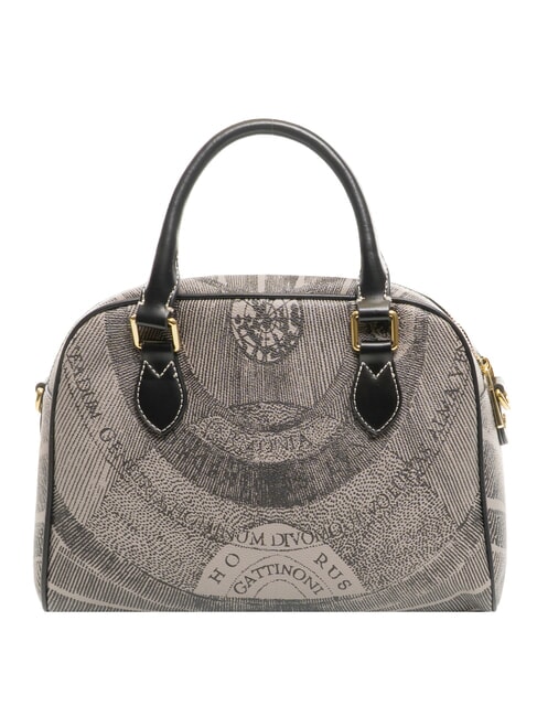 PLANETARIUM Medium dome bag with shoulder strap monochrom lt grey/black - Women&rsquo;s Bags