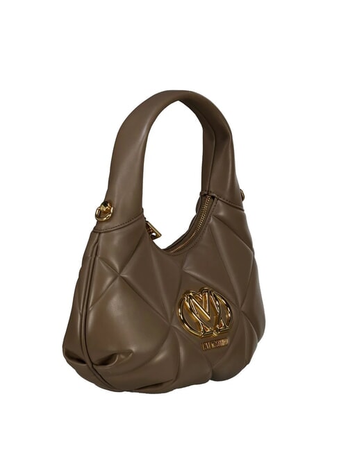 EMBOSSED Shoulder bag, with shoulder strap mud - Women&rsquo;s Bags