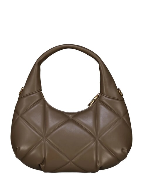 EMBOSSED Shoulder bag, with shoulder strap mud - Women&rsquo;s Bags