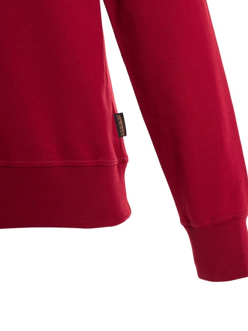 B-SATURNIA Cotton sweatshirt Tibetan red - Sweatshirts
