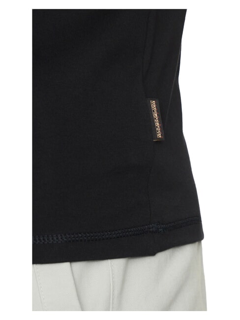 S-VANNI Cotton T-Shirt black beauty - T-shirt