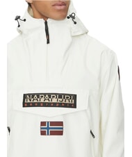 NAPAPIJRI RAINFOREST NEXT SUM Hooded jacket white heron - Men's Jackets - 3