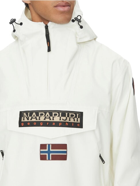 RAINFOREST NEXT SUM Hooded jacket white heron - Men's Jackets