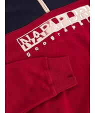 NAPAPIJRI B-SATURNIA Cotton sweatshirt Tibetan red - Sweatshirts - 4