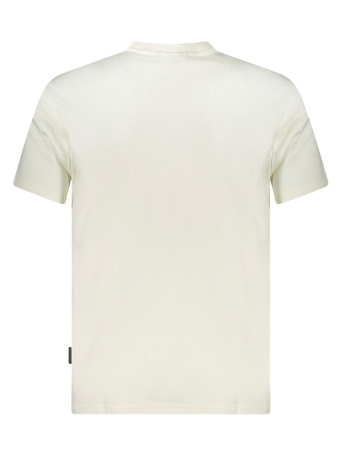 S-VANNI Cotton T-Shirt white heron - T-shirt