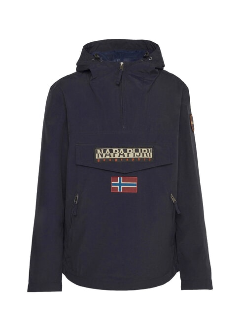 RAINFOREST NEXT SUM Hooded jacket blu marine - Men's Jackets