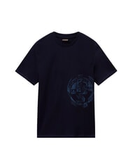 NAPAPIJRI S-VANNI Cotton T-Shirt blu marine - T-shirt - 4