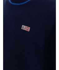 NAPAPIJRI DONORI Wool blend sweater blu marine - Men's Sweaters - 3