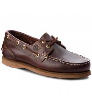 TIMBERLAND BOAT AMHERST Leather moccasin brown - Women&rsquo;s shoes - 3